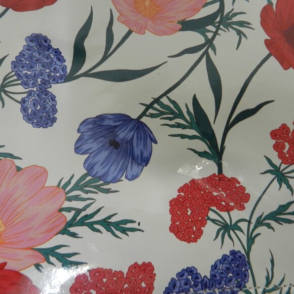 Kate Spade New York Blossom coated canvas pouch make-up bag pencil case floral - Picture 10 of 12
